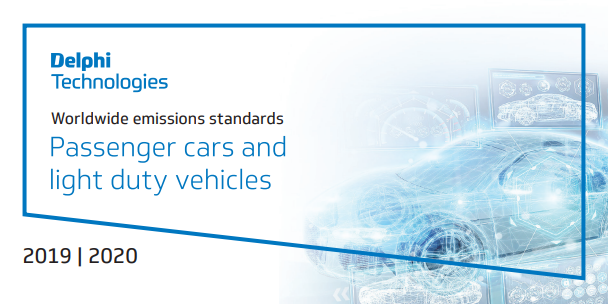 Delphi Technologies publicó los estándares de emisiones mundiales 2019-2020 para vehículos comerc