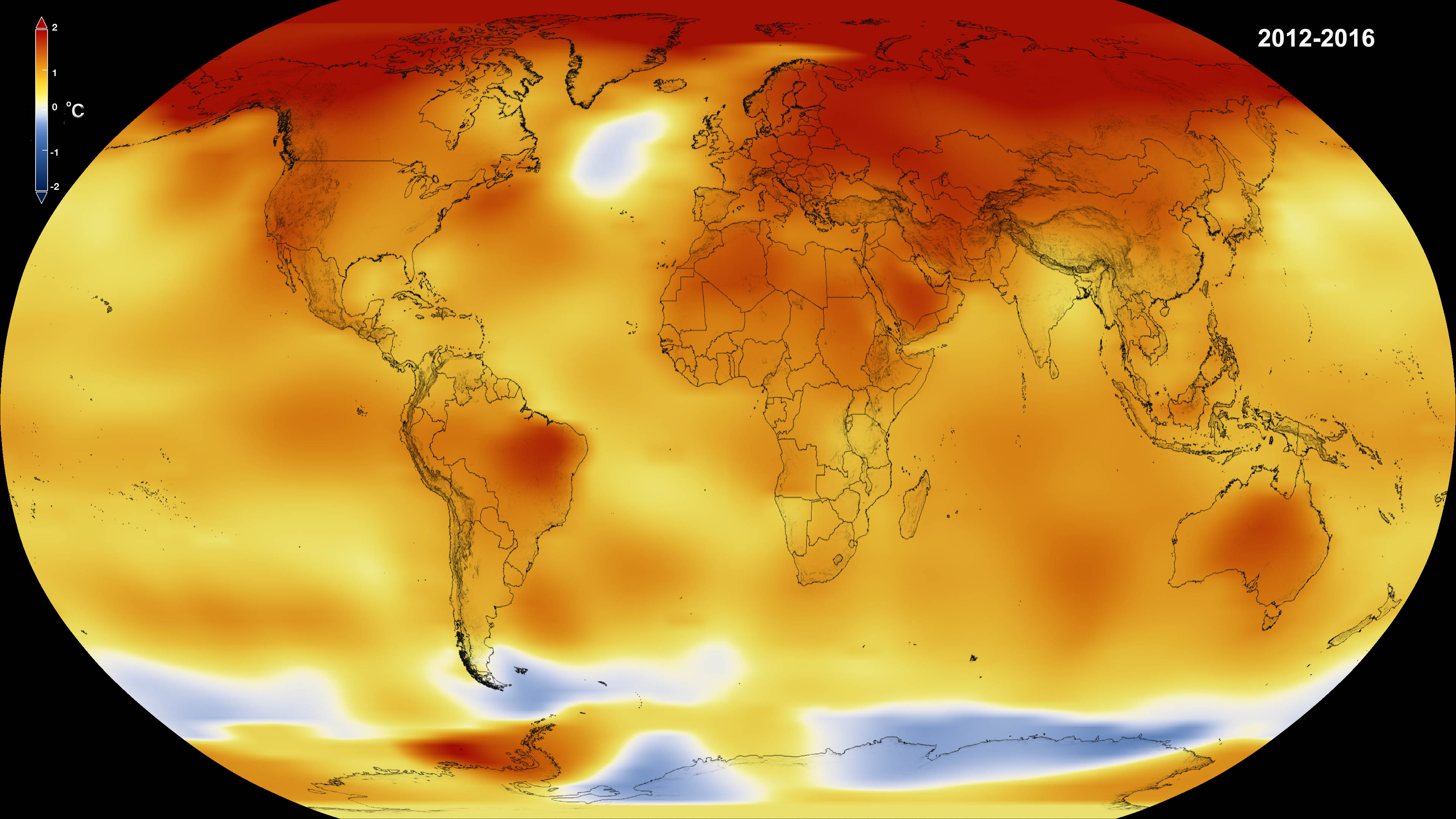 NASA: 2016 fue el año más caluroso de la historia